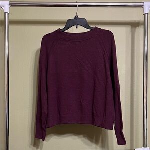 Women's Crew Neck Sweater - A New Day - Eggplant XL